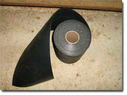 Example 1 of damp proof or waterproof membrane. 
