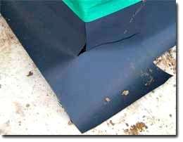 Example 2 of damp proof or waterproof membrane. 