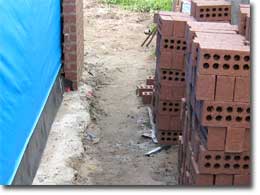 Example 4 of damp proof or waterproof membrane. 