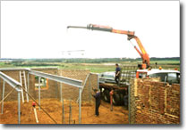 Photo of mild steel and cold-formed steel members.