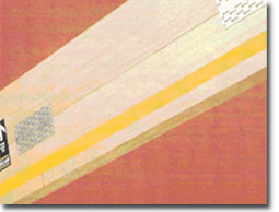 Photo of two pieces of timber to make a wider beam.