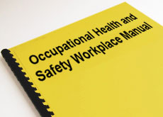 Photo of an OHS workplace manual