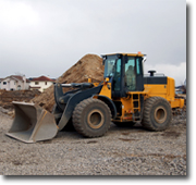 Photo of a bulldozer.