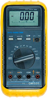 Photo of a digital multimeter