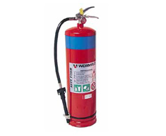 Foam type fire extinguisher