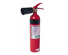 Carbon dioxide fire extinguisher