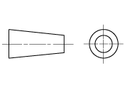 Image showing first angle projection symbol