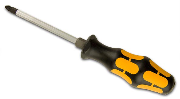 Photo of a phillips screwdriver