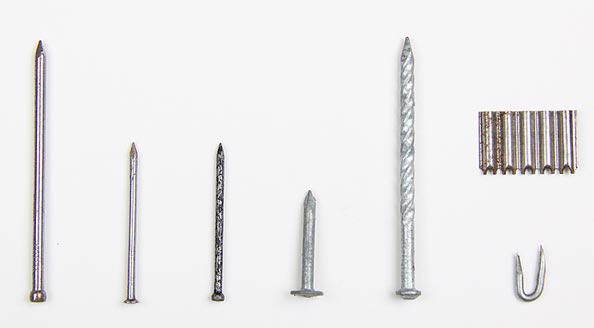 Image of a selection of nails
