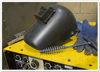 Photo of welding equipment