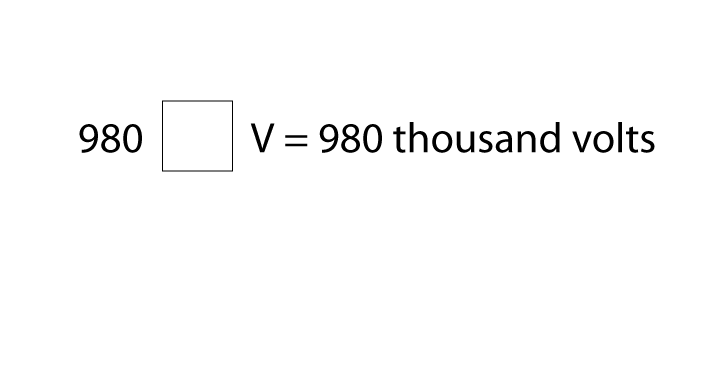 980 thousand volts image.