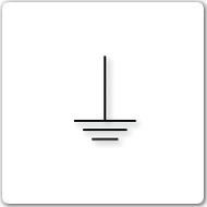 Graphic of an electrical symbol.