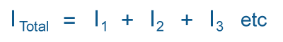 Formula to calculate total resistance of resistors in parallel circuit