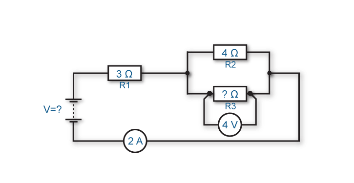 Series parallel circuit diagram