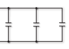 Capacitive circuit diagram